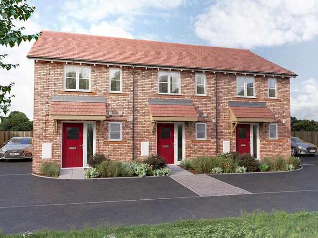 2 bedrooms house - artist's impression subject to change
